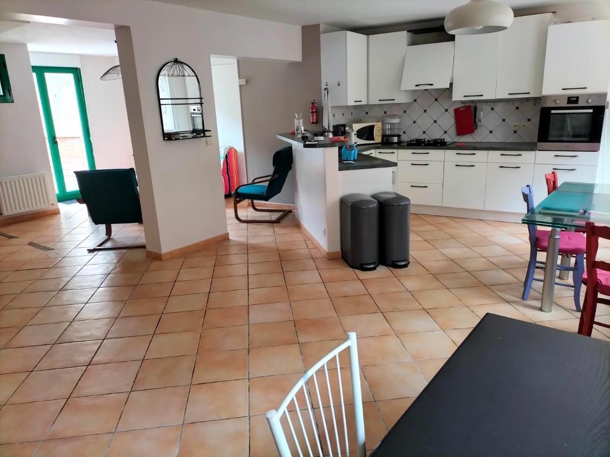 Appartement Au Centre Ville Avec Un Beau Jardin Prive Lannion Extérieur photo